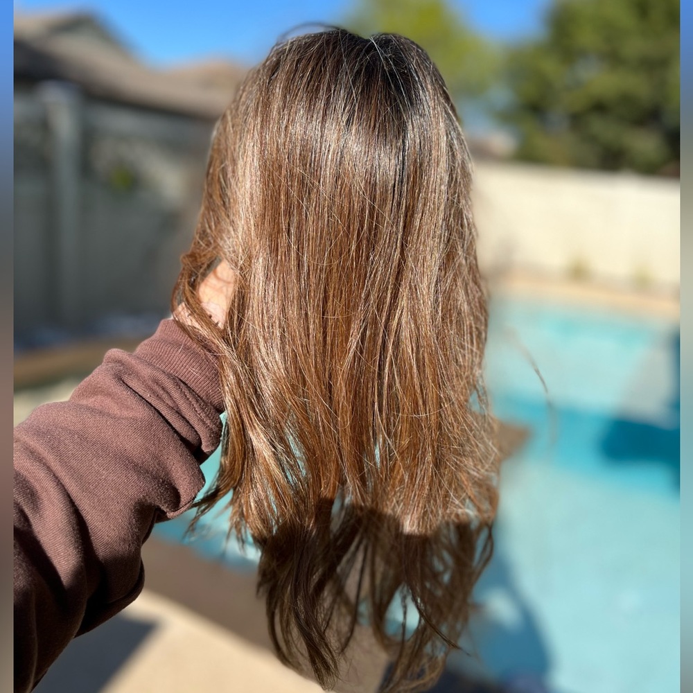 Belle tress hair topper